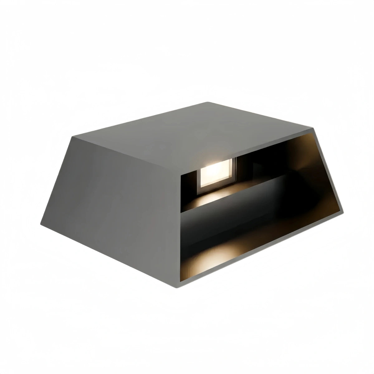 Minimalist Stainless Steel Outdoor Wall Sconce – Modern Exterior Light with Solar or Wired Power